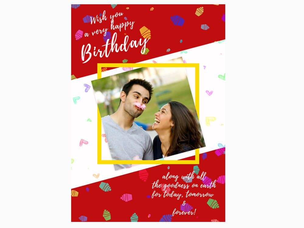 Customized Birthday Card - Personalized Greeting Cards - Wisholize
